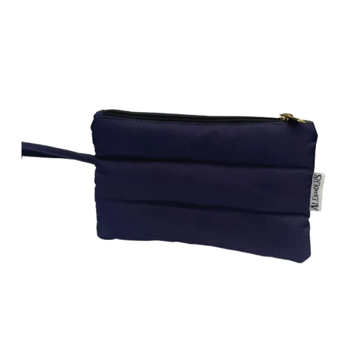 Trousse Matelassée Bleu Marine, 1 Compartiment – ALEXANDER'S