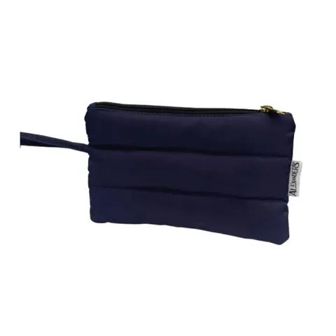 Trousse Matelassée Bleu Marine, 1 Compartiment – ALEXANDER'S