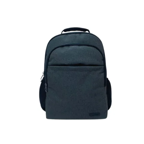Sac à Dos Turbo Simple Gris Anthracite, 3 Compartiments
