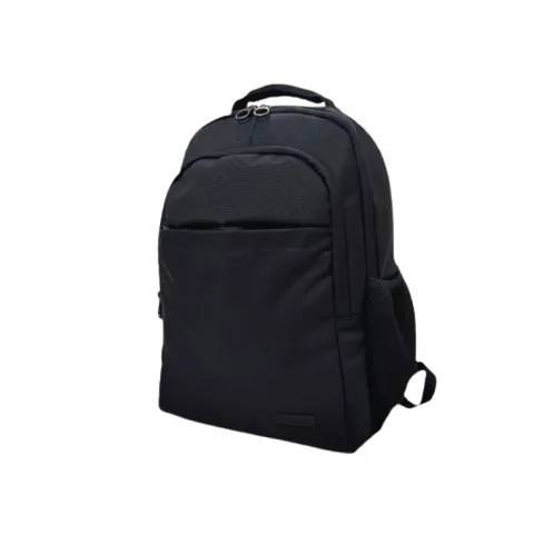 Sac à Dos Turbo Simple Noir, 3 Compartiments