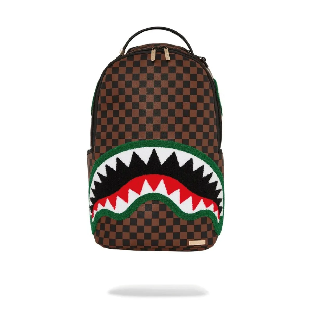 Sac à Dos Romeo Air Italia Shark, Damier Marron – SPRAYGROUND