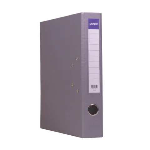 Classeur à Levier Purple Essential A4 – Dos 55 mm – Gris