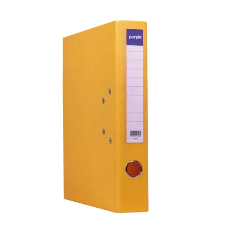 Classeur à Levier Purple Essential A4 – Dos 55 mm – Jaune