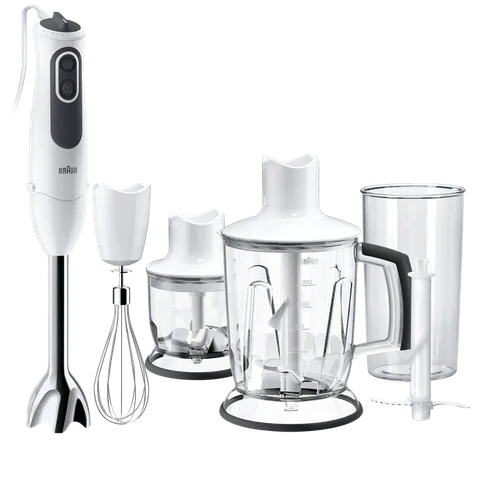 Braun MQ3145WH Mixeur Plongeant 5 en 1 Blanc 1.25 L 750W
