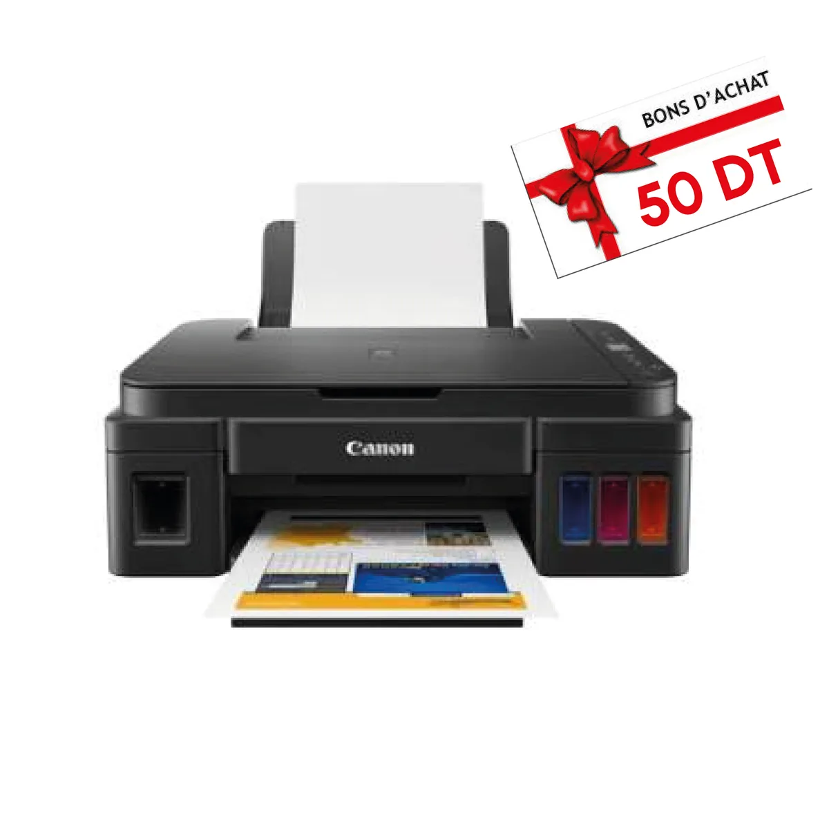 Imprimante à Réservoir Intégré Canon Pixma G3410 3en1 WIFI Couleur