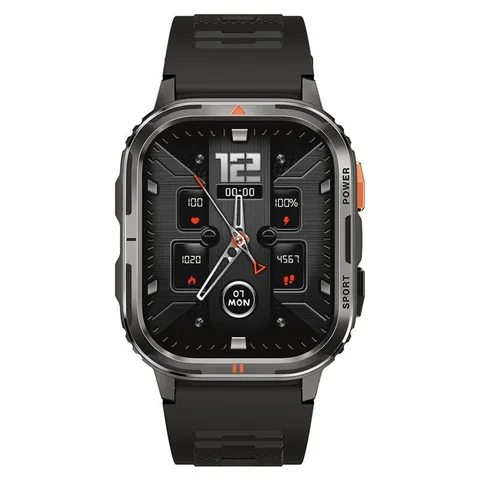 Montre Connectée Blisbond Active 2.0" TFT HD IP68 - Noir