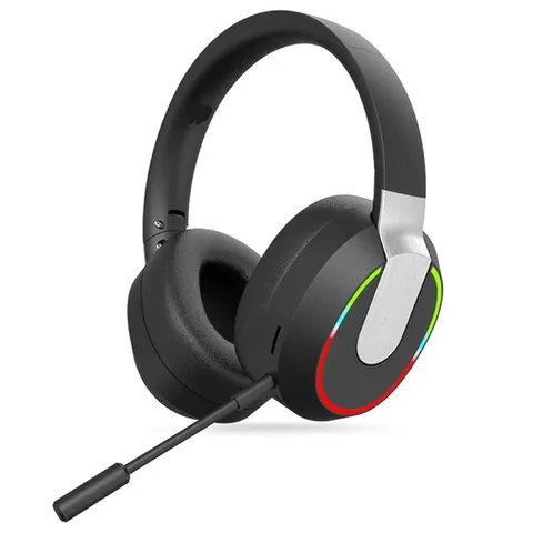 Casque Gamer Bluetooth Blisbond H9 RGB Micro Amovible - Blanc