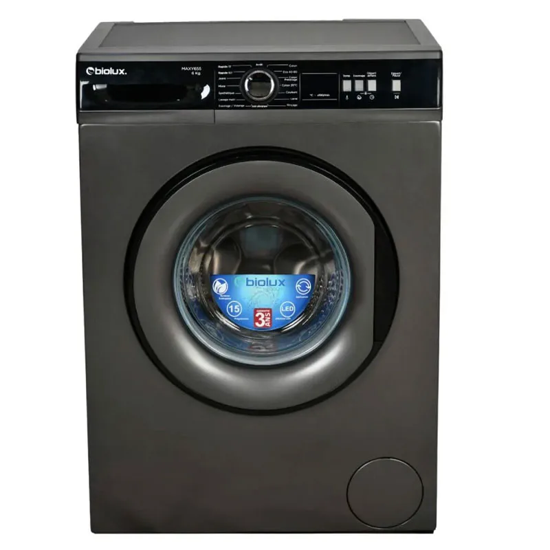 Biolux MAXY-65S Lave-linge Frontale 6 KG Silver
