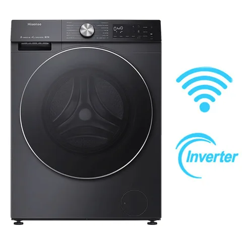 Hisense WDSE1214VJMWB Lave-linge Séchant 12 KG Silver