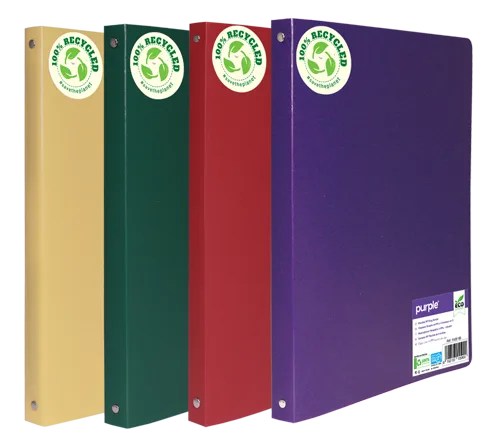 Classeur PP Souple 4 Anneaux ECOGREEN