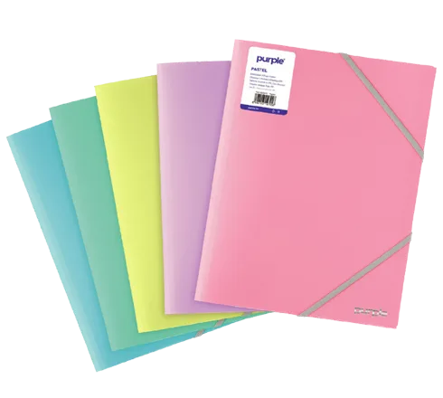 Chemise 3 Rabats à Élastique PP PASTEL