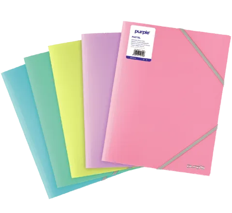Chemise 3 Rabats à Élastique PP PASTEL
