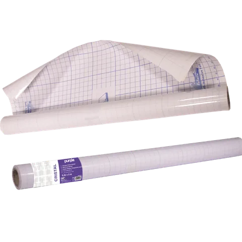 Rouleau Cristal Adhésif 0,45x2M