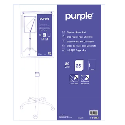 Papier Flipchart 25 Feuilles 80 Gr ESSENTIAL