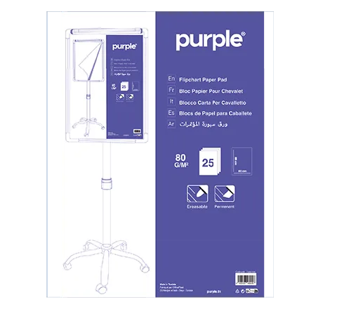 Papier Flipchart 25 Feuilles 80 Gr ESSENTIAL
