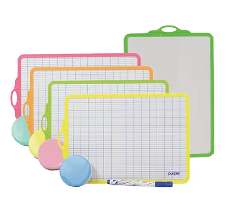 Kit Ardoise Double face blanche SCHOLA