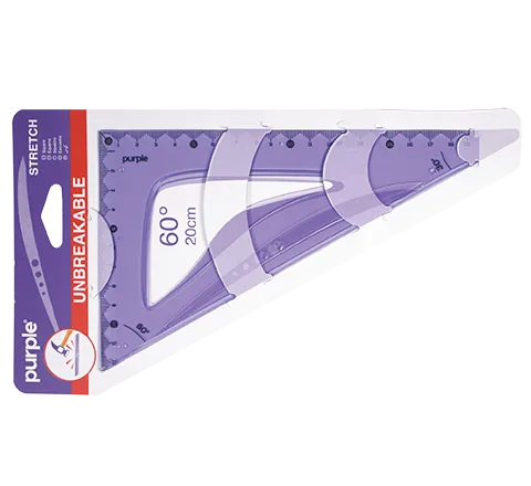 Equerre 60°/20 Cm STRETCH
