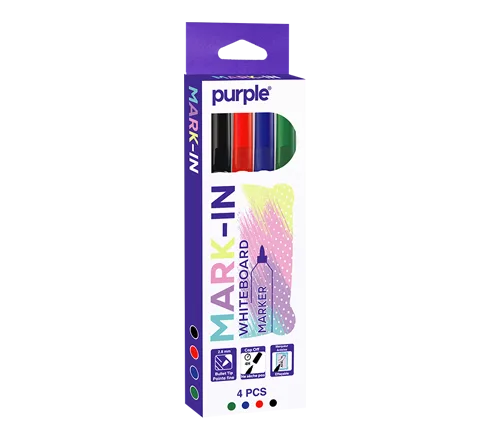 Etui 4 Marqueurs Ardoise MARK-IN