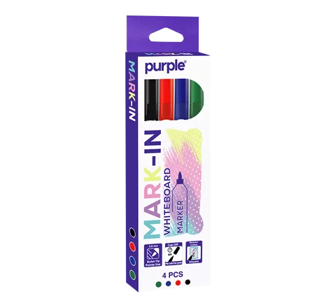Etui 4 Marqueurs Ardoise MARK-IN