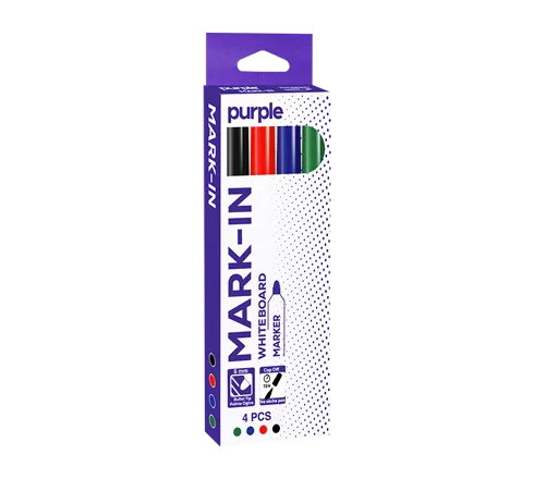 Etui 4 Marqueurs Tableau MARK-IN