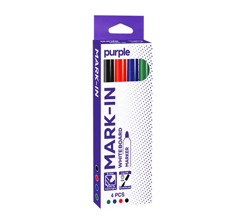 Etui 4 Marqueurs Tableau MARK-IN