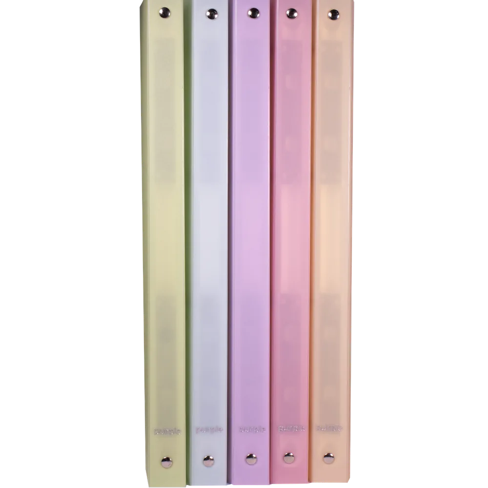 Classeur PP Souple 4 Anneaux Dos 20mm VELVET PASTEL — photo 13