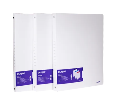 CLASSEUR PP SOUPLE DOS 20 mm BICOLOR SINUS