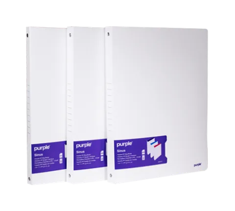 CLASSEUR PP SOUPLE DOS 20 mm BICOLOR SINUS
