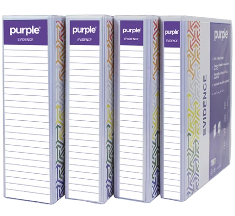 Classeur Rigide PVC 4 Anneaux en D EVIDENCE Dos 50mm-D35mm