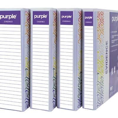 Classeur Rigide PVC 4 Anneaux en D EVIDENCE Dos 75mm-D50mm