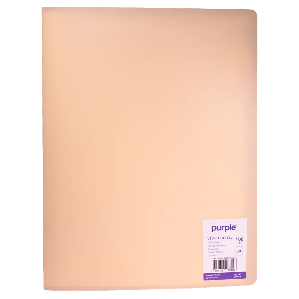Protège Documents 100 Vues VELVET PASTEL — photo 6