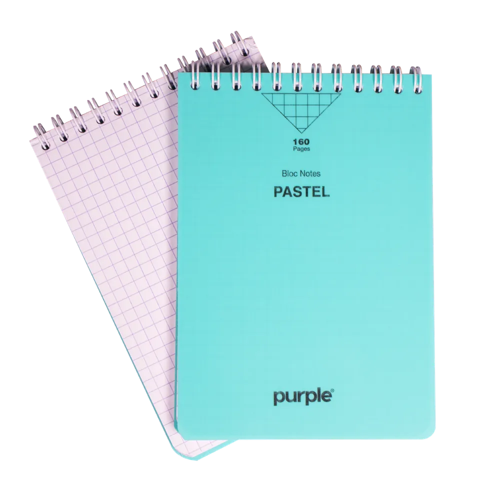Bloc Note Wiro 160 Pages A7 PASTEL — photo 2