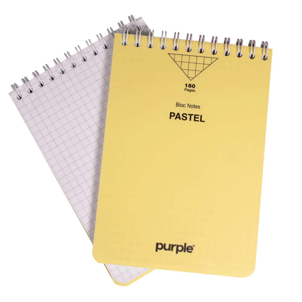 Bloc Note Wiro 160 Pages A7 PASTEL — photo 8
