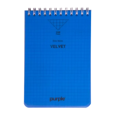 Bloc Note Wiro 160 Pages A7 VELVET