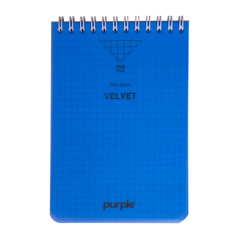 Bloc Note Wiro 160 Pages A7 VELVET