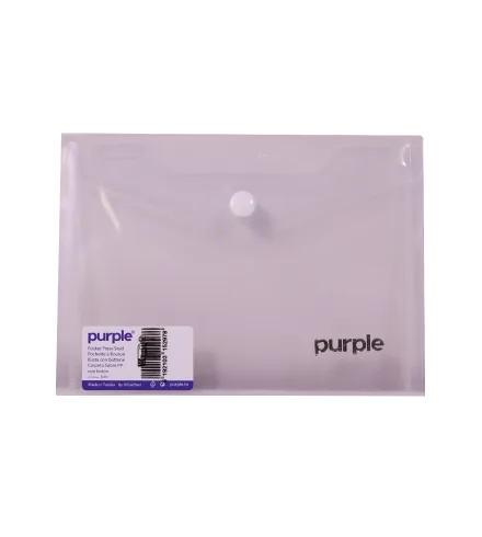 Pochette à bouton PP Translucide A6 COLORPROTECT — photo 2