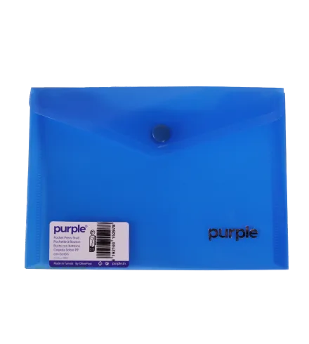 Pochette à bouton PP Translucide A6 COLORPROTECT — photo 3