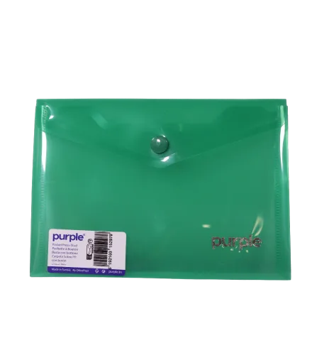 Pochette à bouton PP Translucide A6 COLORPROTECT — photo 6