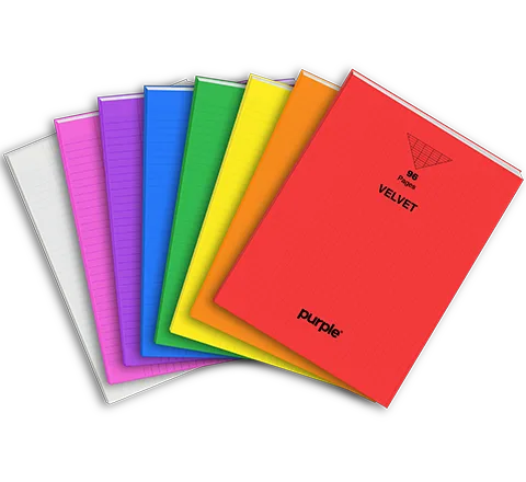 Cahier Piqué 24x32 en PP VELVET 96 Pages