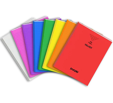 Cahier Piqué 24x32 en PP VELVET 192 Pages