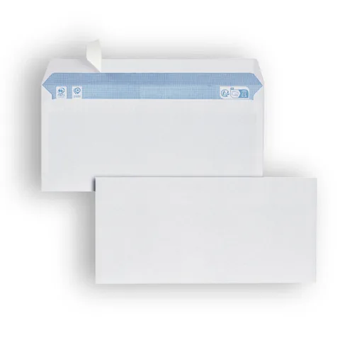 Paquet de 50 Enveloppes Blanches 120*176mm