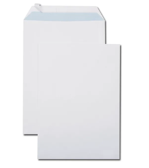 Paquet de 50 Pochettes Blanche 162*229 mm