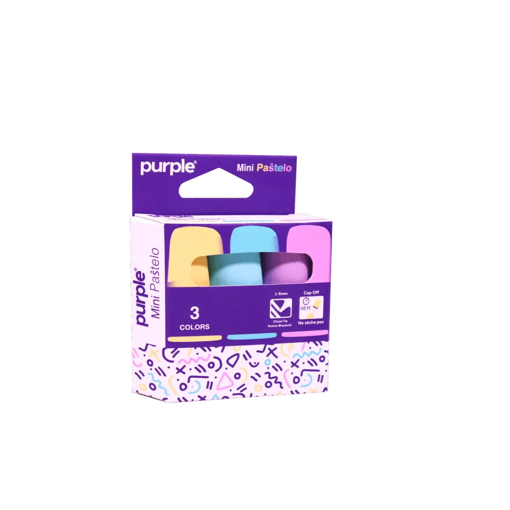 Etui 3 Surligneur mini Pastelo