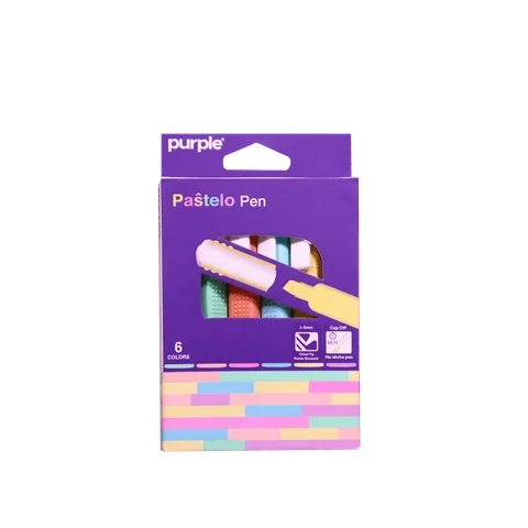 Etui 6 Surligneurs PASTELO PEN