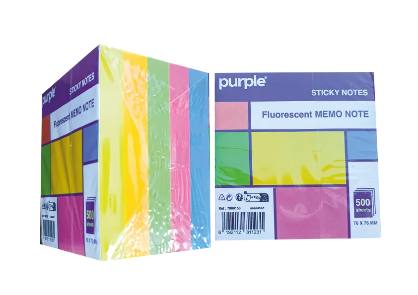 Sticky Note 500 Memo Note Fluorescent