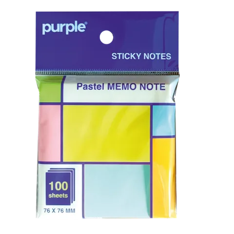Sticky Note 100 Memo Note Pastel 76*76mm