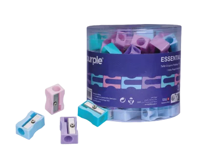 Boite 72 Tailles Crayons Plastique 1 Trou ESSENTIAL