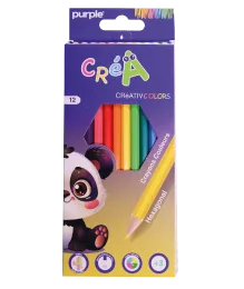 Etui Crayons Couleurs 12/18 hexagonales Créa Créativ