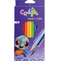 Etui Crayons Couleurs 12/18 Aqua colors