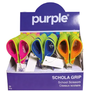 Présentoir Ciseaux scolaire 13 cm SCHOLA GRIP